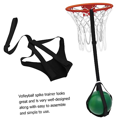 Adjustable Volleyball Training Strap Elastic Spike Trainer Nylon Material for Jumping and Hitting Practice Portable Equipment for Athletes