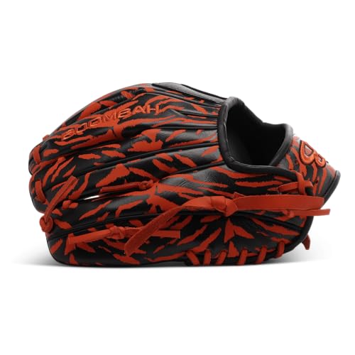 Boombah Baseball Fielding Glove B3 I Web - Tiger Stripes Print - Multiple Sizes - size: RHT-11.5