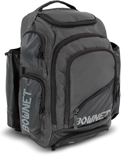 Bownet Commando Baseball Bat Backpack - Tactical Sports Bag for 3 Bats & Equipment Organizer for Baseball & Softball - color: Dark Green