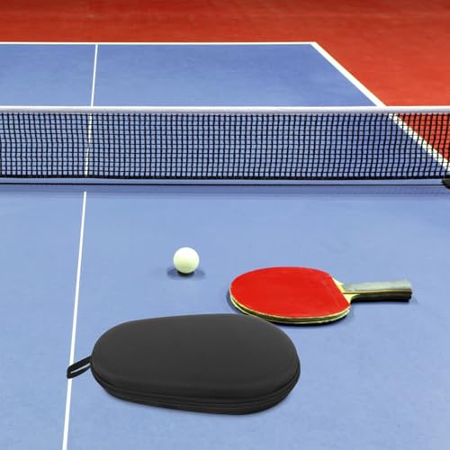 ABOOFAN Table Tennis Paddle Protective Storage Bag Portable Eva Case with Nylon Fabric Cover for Racket Organization and Travel