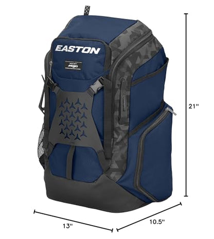 Easton | WALK-OFF MOJO Backpack Equipment Bag | Baseball & Softball | Multiple Colors - color: Navy-Mojo