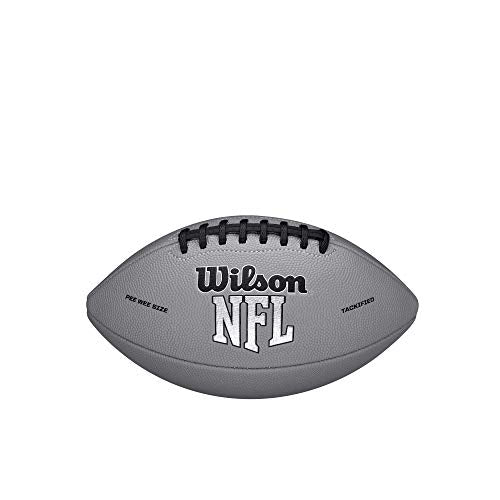 WILSON NFL Recreational Footballs - color: Gray, size: PeeWee Size, style: Wilson NFL MVP Football