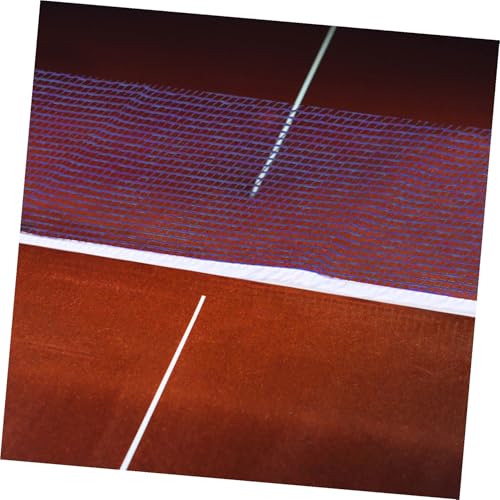 STOBAZA Portable Table Tennis Net and Post Set with Easy Installation for Indoor and Outdoor Pingpong Games Replacement Tennis Net with Elastic Mesh and Clamps Suitable for Any Table