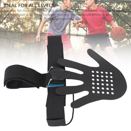 RiToEasysports Face Guard, Adjustable 3D Eye Blocking Guard Basketball Headgear for Dribbling Training