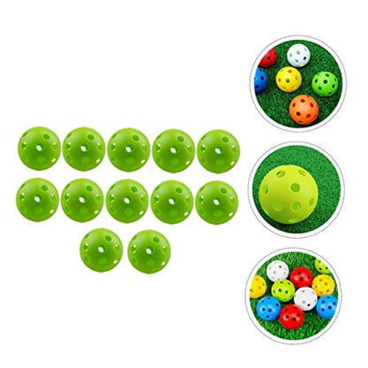 balacoo 12pcs Professional Golf Balls Practice Pe Material Golf Balls Training Aids Bulk