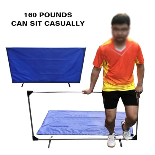 Heavy-Duty Portable Table Tennis Court Barrier - Foldable 70kg Load Capacity Fence for Indoor & Outdoor Games, Durable & Easy to Set Up