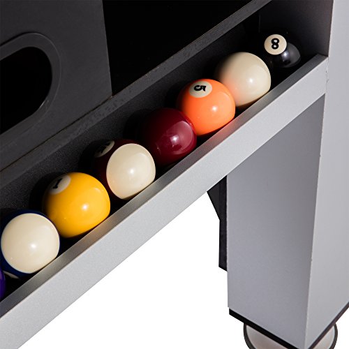 Triumph 3-in-1 Swivel Multi-Game Table – 84" Rotating Game Table with Air Hockey, Billiards & Table Tennis – Complete Accessory Set Included – Space-Saving Family Game Room Entertainment