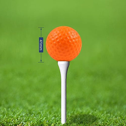 Guirnd 20 Pack Foam Golf Balls, 41mm Practice Golf Balls, Realistic Feel and Long Lasting Limited Fligh Practice Golf Balls for Backyard, Soft Golf Balls for Indoor or Outdoor