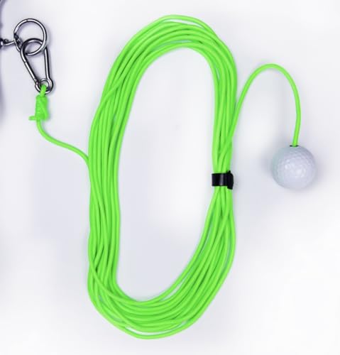 Swing Away! Golf Training Tool for Drivers & Irons - Practice Your Golf Swing in The Backyard with A Real Golf Ball & Experience 50 Feet of Ball Flight Feedback - color: Replacement Ball