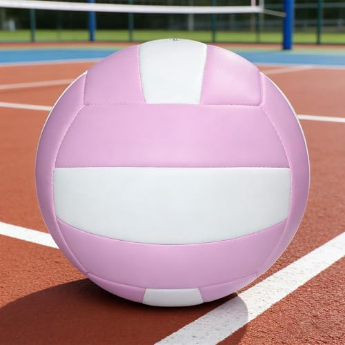 Soft Volleyball,Soft Elastic Thick Quiet Universal,Outdoor Play Training Volleyball - for Professionals Enthusiasts Beginners Kids Adults Teen Family Friends