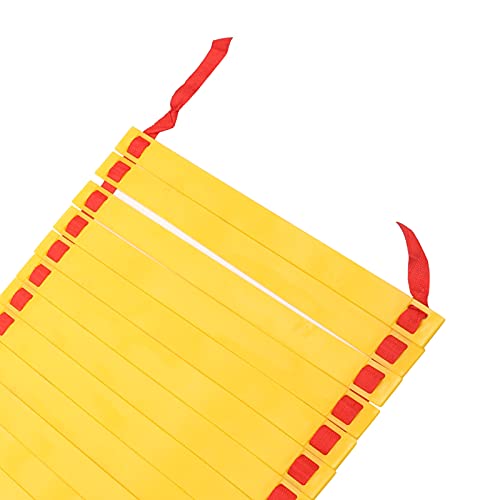 7M 14 Rung Agility Speed Training Ladder, Football Soccer Fitness Ladder with Storage Bag, Durable PP Plastic and Braided Belt for Athletes, Coaches, Home or Field Drills