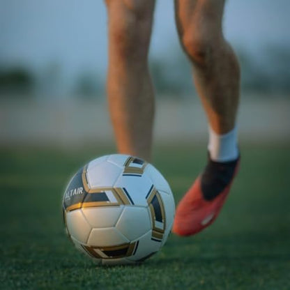 Grassroots Athletics ALTAIR Soccer Ball - Premium Quality - Size 5 Football, Professional Performance, Textured Grip, Seamless Design - Ideal for Competitive Play and Training