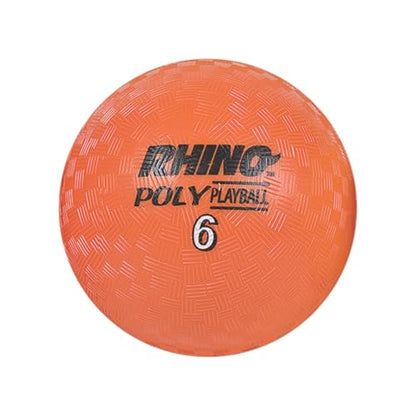 Champion Sports Poly Playground Ball Set - size: 6-Inch Diameter