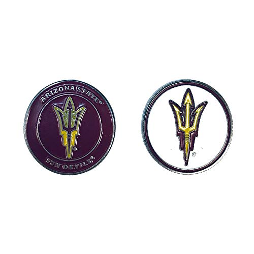 Divot Repair Tool Removable Magnetic Ball Marker-Best Divot Fixer - style: ARIZONA STATE SUN DEVILS