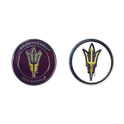 Divot Repair Tool Removable Magnetic Ball Marker-Best Divot Fixer - style: ARIZONA STATE SUN DEVILS