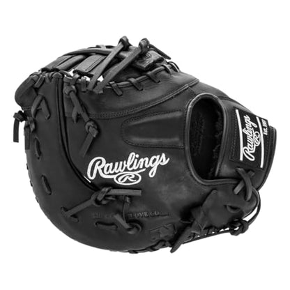 Rawlings Gamer Contour Series Utility Baseball Glove | Youth | Travel | Infield | Outfield | First Base | Black | Right Hand Thrower | Left Hand Thrower - size: 12.25"