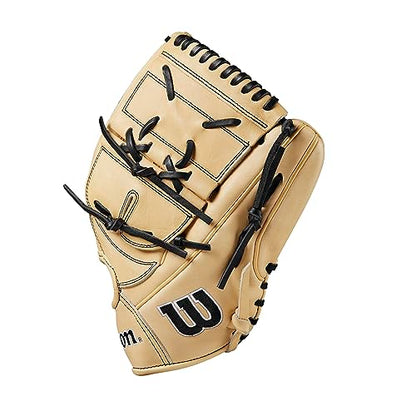 Wilson A2000 Pitcher's Baseball Gloves - color: Blonde, size: 12"