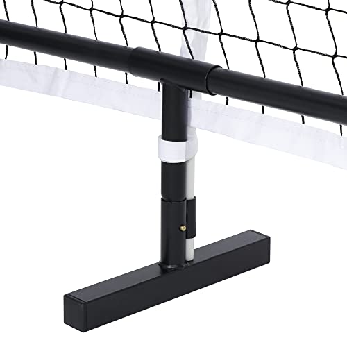 22FT Regulation Pickleball Net Set - Heavy Duty Metal Frame Portable Pickleball Net System with Carry Bag for Backyard, Driveway & Outdoor Games - style: 22FT Pickleball Net