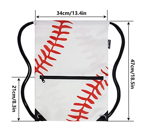 HOLYLUCK Drawstring Backpack Bag Sport Gym Sackpack