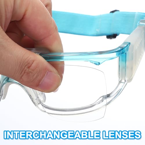 PATIKIL Adjustable Professional Sports Goggles, Unisex Safety Glasses Outdoor Sports Protective Eyewear