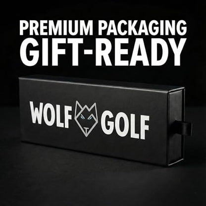 Wolf Golf Towels Custom Divot Repair Tool | 5-in-1 Premium Divot Tool with Ball Marker | Golf Gifts for Men & Women | Golf Accessories for Men & Women