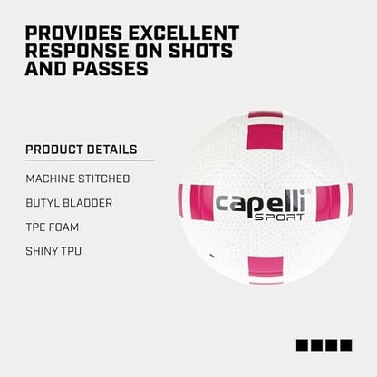 Capelli Sport Soccer Ball, Fusion II Cubes Team Ball for Youth and Adult Players, Outdoor and Indoor Training