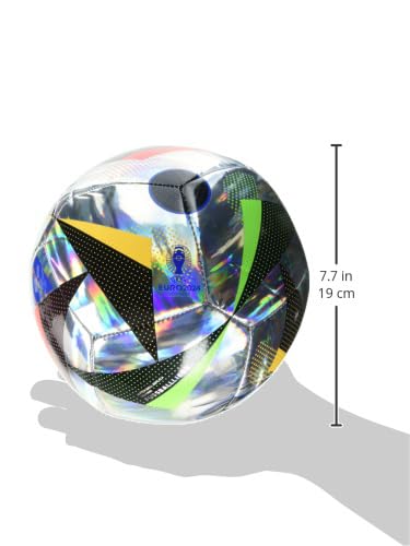 Adidas EURO24 Training Foil Soccer Ball - size: 5