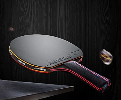 Senston Professional Table Tennis Paddles Advance Intermediate Ping Pong Paddles Set of 2, Table Tennis Racket with Carry Case…