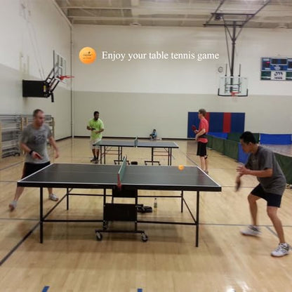 140 Pack Practice Ping Pong Balls, 3-Star Training Table Tennis Balls, Bulk Pong Balls - color: orange