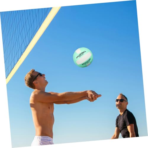 PRETYZOOM 2pcs Adult Soft Volleyball Size 5 Indoor Training Sports Ball for Entrance Examination, Machine-Stitched Explosion-Proof Volleyball for Recreational and Competitive Play