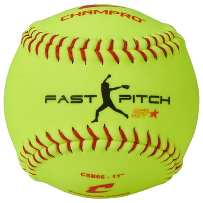 Champro Fastpitch Masters Home Training 6-Gallon Bucket with Softballs