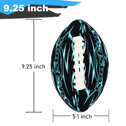 Senston Football Size 6 & Waterproof Football 9.25 Inch