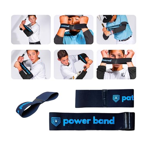 Applied Vision Sports Swing Bands Baseball/Softball Swing Trainer Aid - Equipment for Batting and Hitting
