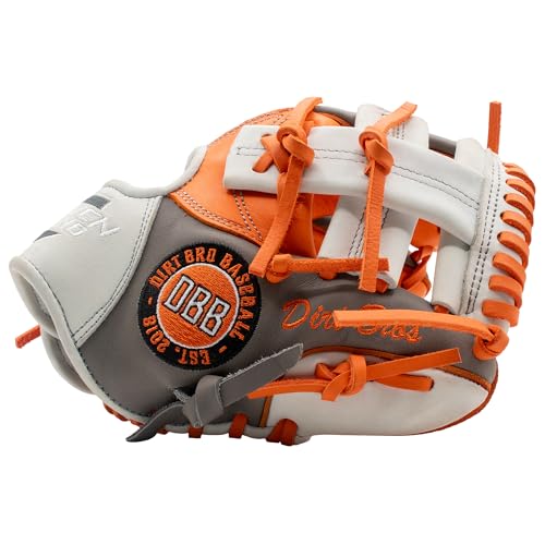 PBPRO Dirt Bros 9.5” Infield Baseball Training Glove – I Web Infield Trainer for Baseball