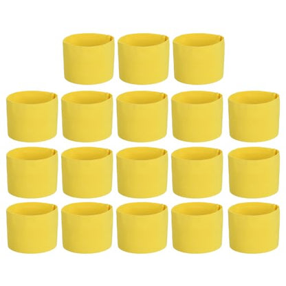 YOKIVE Captain Armbands, Elastic Armband Soccer Captain Arm Band - color: Light Yellow