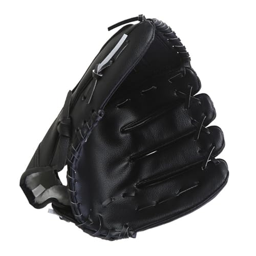 SHERCHPRY PU Baseball Glove Lightweight Infielder Pitcher Training Mitt for Youth Beginners Flexible Softball Fielding Hand Protection