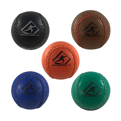 Tap Conditioning Weighted Baseball Set 2 (4oz,6oz,8oz,10oz,12oz) | Heavy Weighted Balls Used in Baseball for Velocity Enhancement, Creating Efficient Arm Patterns, and Improving Command