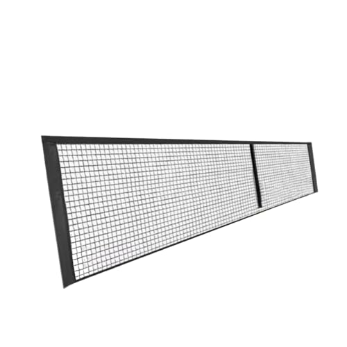 Pickleball Net Replacement,Professional Sturdy Weather Resistance Portable Training Net for Game Indoor Outdoor (Net Only) - color: Black