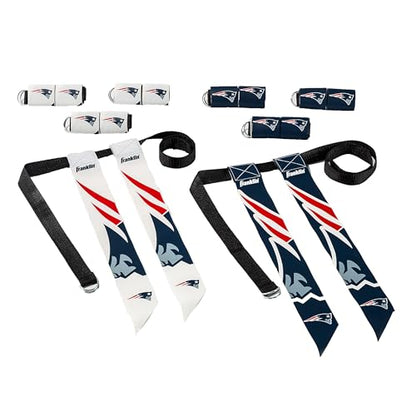 Franklin Sports NFL Team Flag Football Sets - Belts + Flags - Kids + Adults - Fits Up to 36" Waist - NFL Licensed