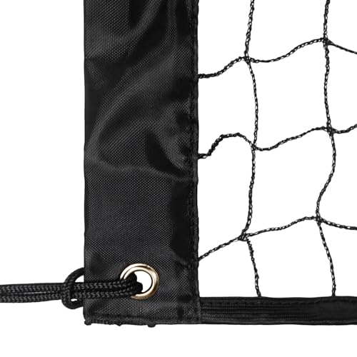 Aoneky 32FT Volleyball Net Only, Outdoor Portable Replacement Net for Backyard Beach Pool Garden, 32ft x 3ft Standard Size Nylon Net with 4 Ties, No Top Cable Design for Easy Setup (Poles Not Included