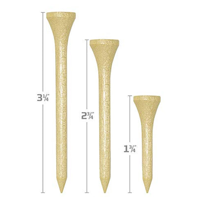 Izzo Bamboo Golf Tees (175 Pack) - style: 1.75 Inches