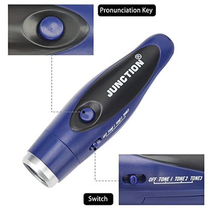 Electronic Whistles, Loudest Electric Whistles 3 Tones High Volume Whistle Hand Held for Coaches Referees Training Whistle Bulk, Outdoor Hiking Emergency Rescue Whistle Gifts - color: Blue