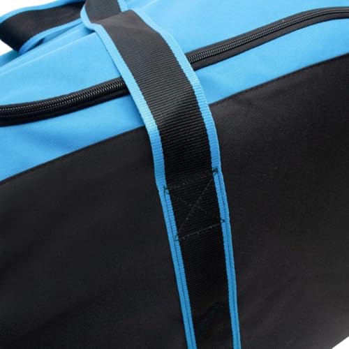 Jetstream Heavy Duty Multi Pocket Durable Sports Gym Equipment Travel Duffel Bag - color: L 32" Blue, size: 32IN