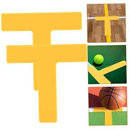 BESTonZON Bright Color Soccer Training Spot Markers Durable Landmark Pads for Football Basketball Drills High