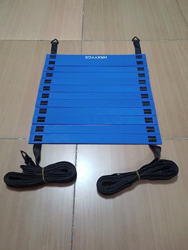 HRXYYCX Agility Ladder & Speed Cone Training Set, Used for Athletes to Increase Fast Footwork & Promote Health, Soccer, Football, Basketball, Tennis & Rugby k