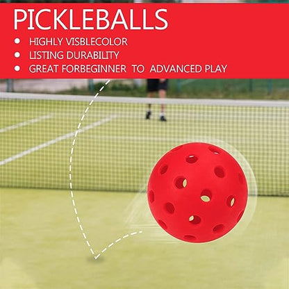 6 Pack Sports Outdoor Pickleballs - 40 Pickleball Balls - USA Pickleball Balls (USAPA) Approved - Official US Open Ball - color: Mixed, style: 36 - Pack