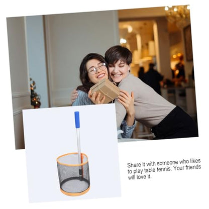 ABOOFAN Table Tennis Ball Picker with Telescopic Handle Portable Pingpong Ball Retrieval Net Durable Synthetic Fiber Construction for Efficient Training and Easy Storage