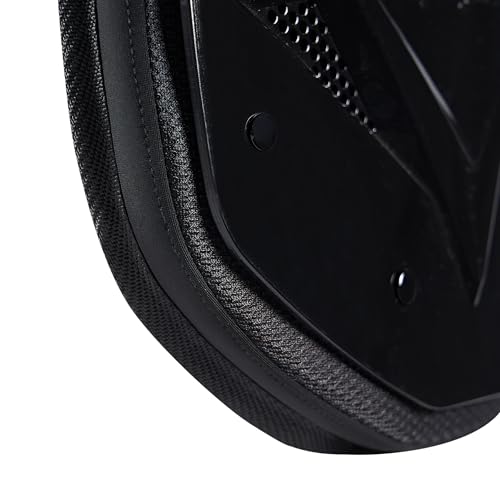 Football Back Plate, Football Low Back Pad, Rear Protector Lower Back Pads+ Towel - color: Black, size: Large