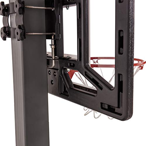 Silverback Junior Youth 33" Basketball Hoop with Lock ‘n Rock Mounting Technology Mounts to Round and Vertical Poles, Black (B8410W)