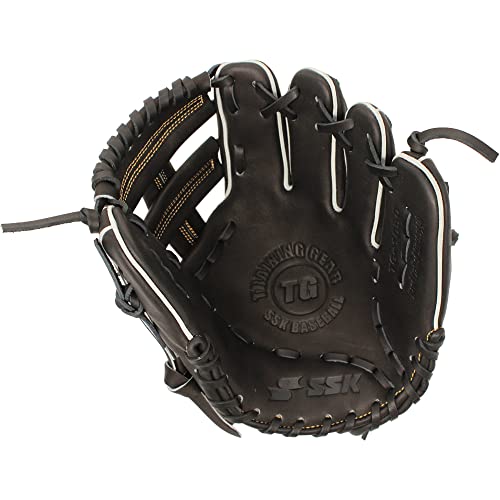 SSK Training Gear 10.5' Infield Baseball Training Glove Quick Hands Trainer One-Piece Web, Single Post Web Right Hand Throw - size: Single Post